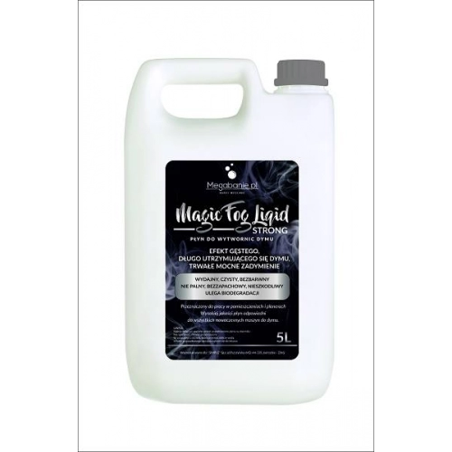 Płyn MAGIC FOG LIQUID STRONG 5L do gęstego dymu / mgły